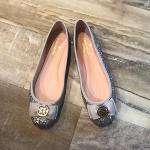 Kate Spade sparkle flats
